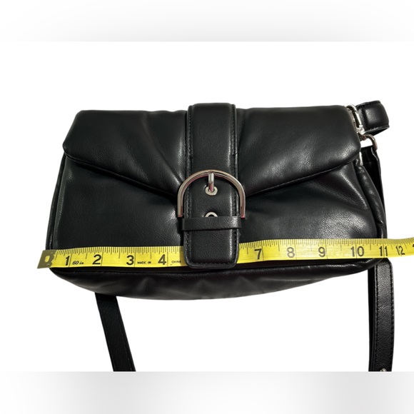 Unique Mango Black Crossbody Bag NWOT - Picture 10 of 11